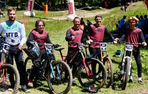 Félicitations Champions de Haut Savoie VTT DH